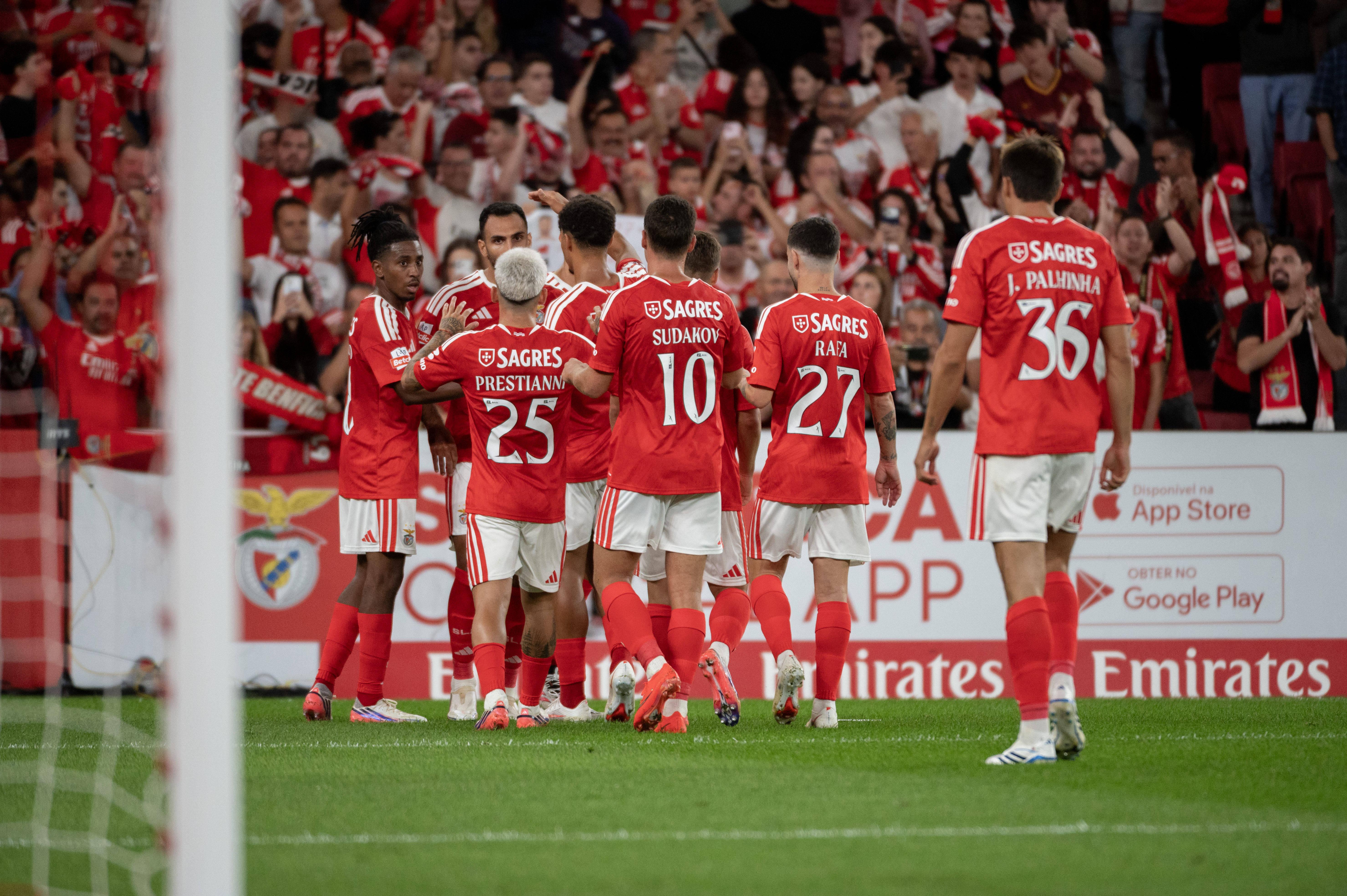 Festejos do Benfica