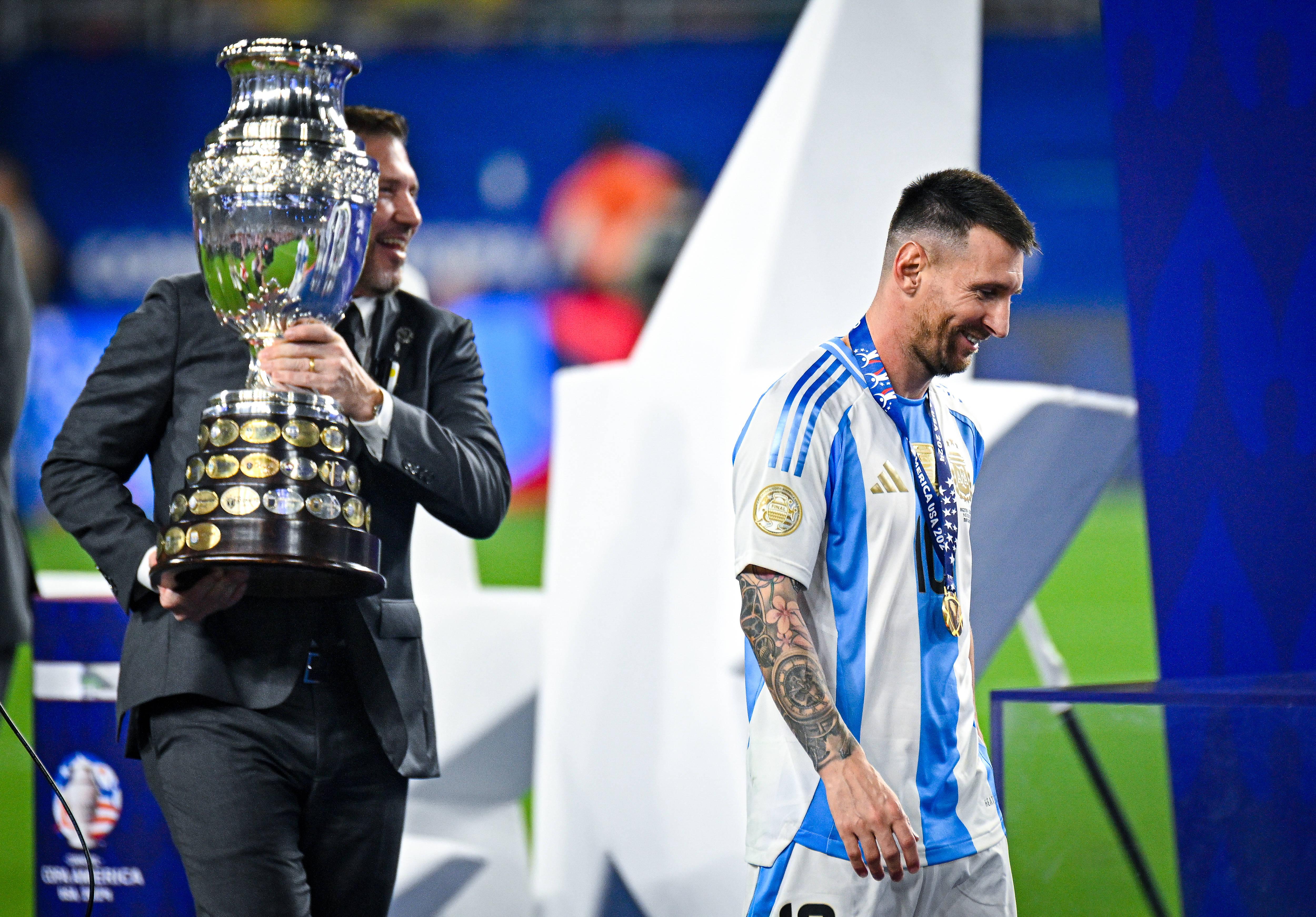 Messi venceu a Copa América em 2024