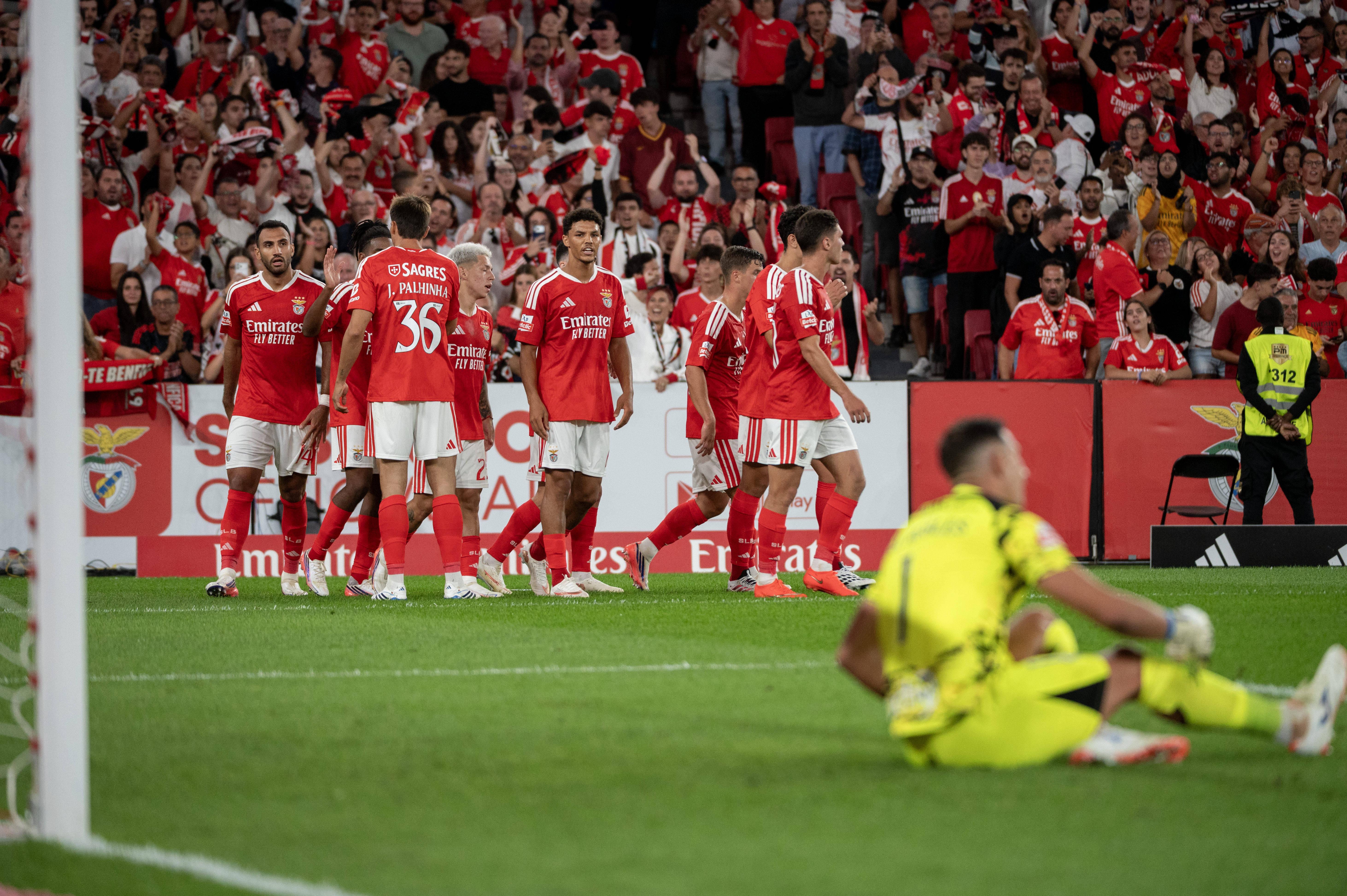 Festejos do Benfica