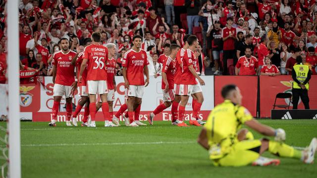 Festejos do Benfica