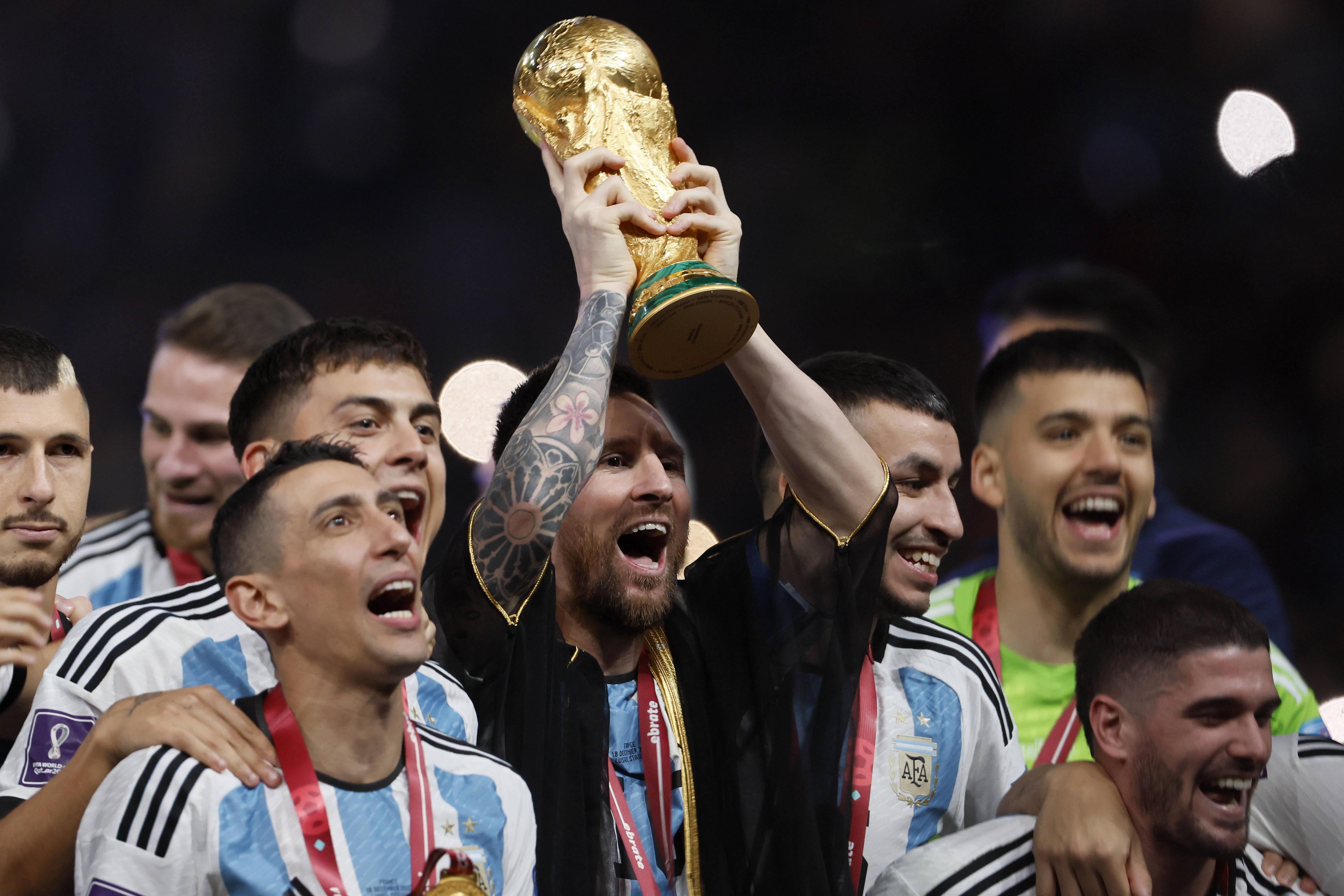 Messi venceu o tão desejado Mundial em 2022, no Qatar, derrotando França na final