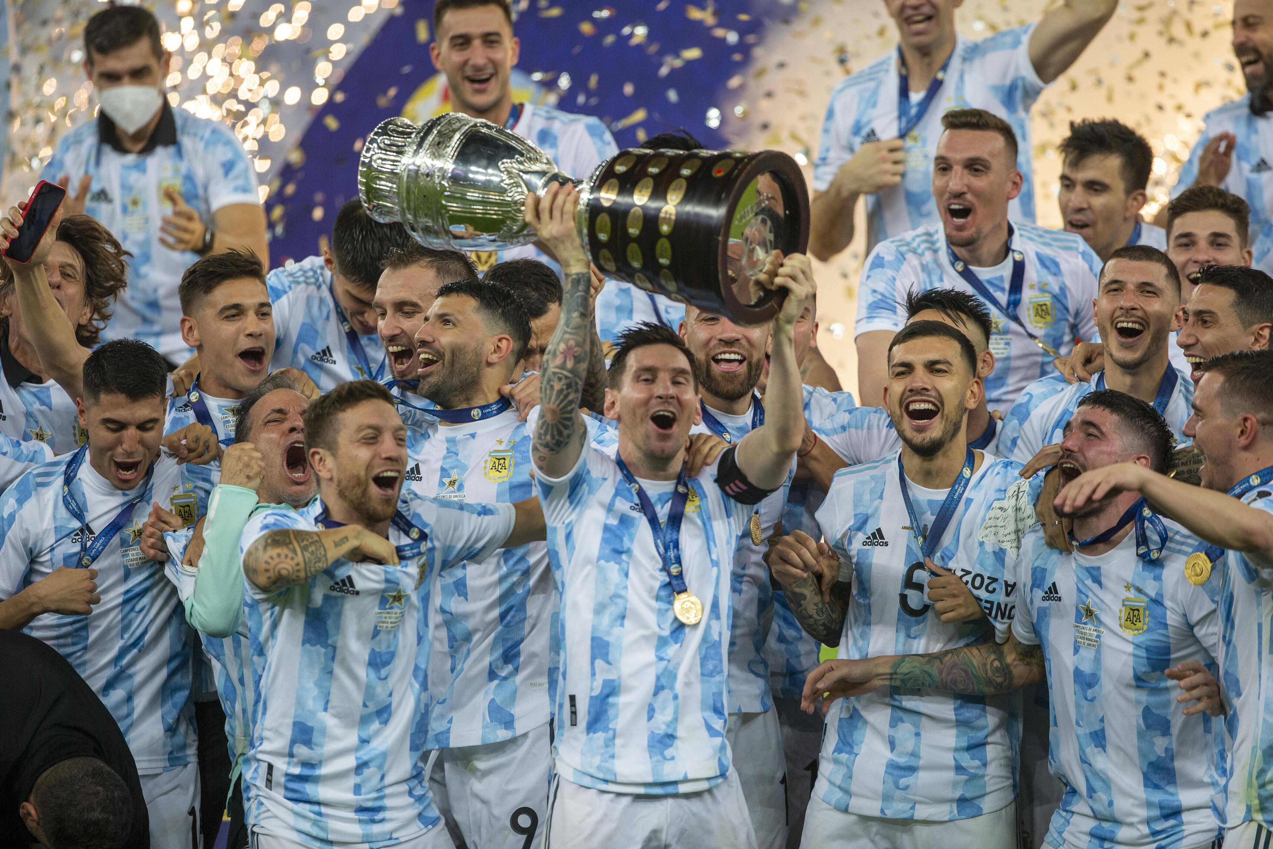 Messi venceu a Copa América em 2021