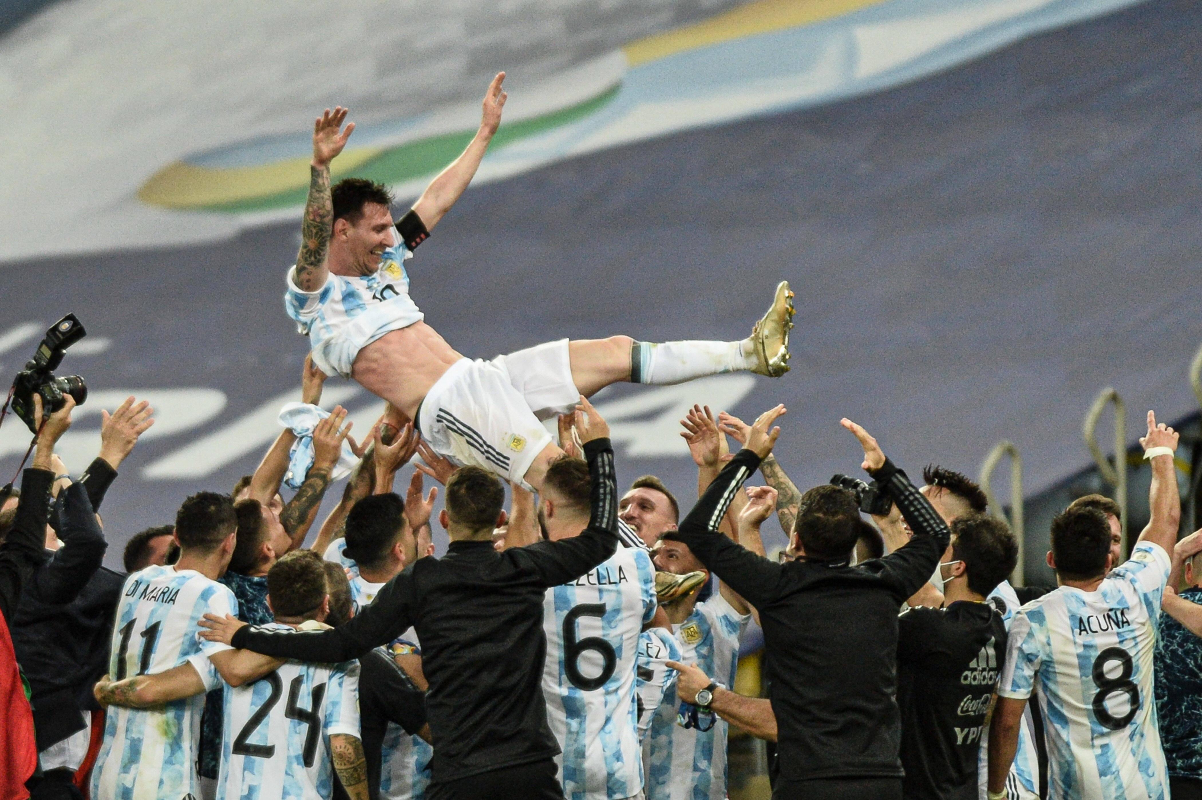 Messi venceu a Copa América em 2021