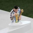 Messi venceu o tão desejado Mundial em 2022, no Qatar, derrotando França na final