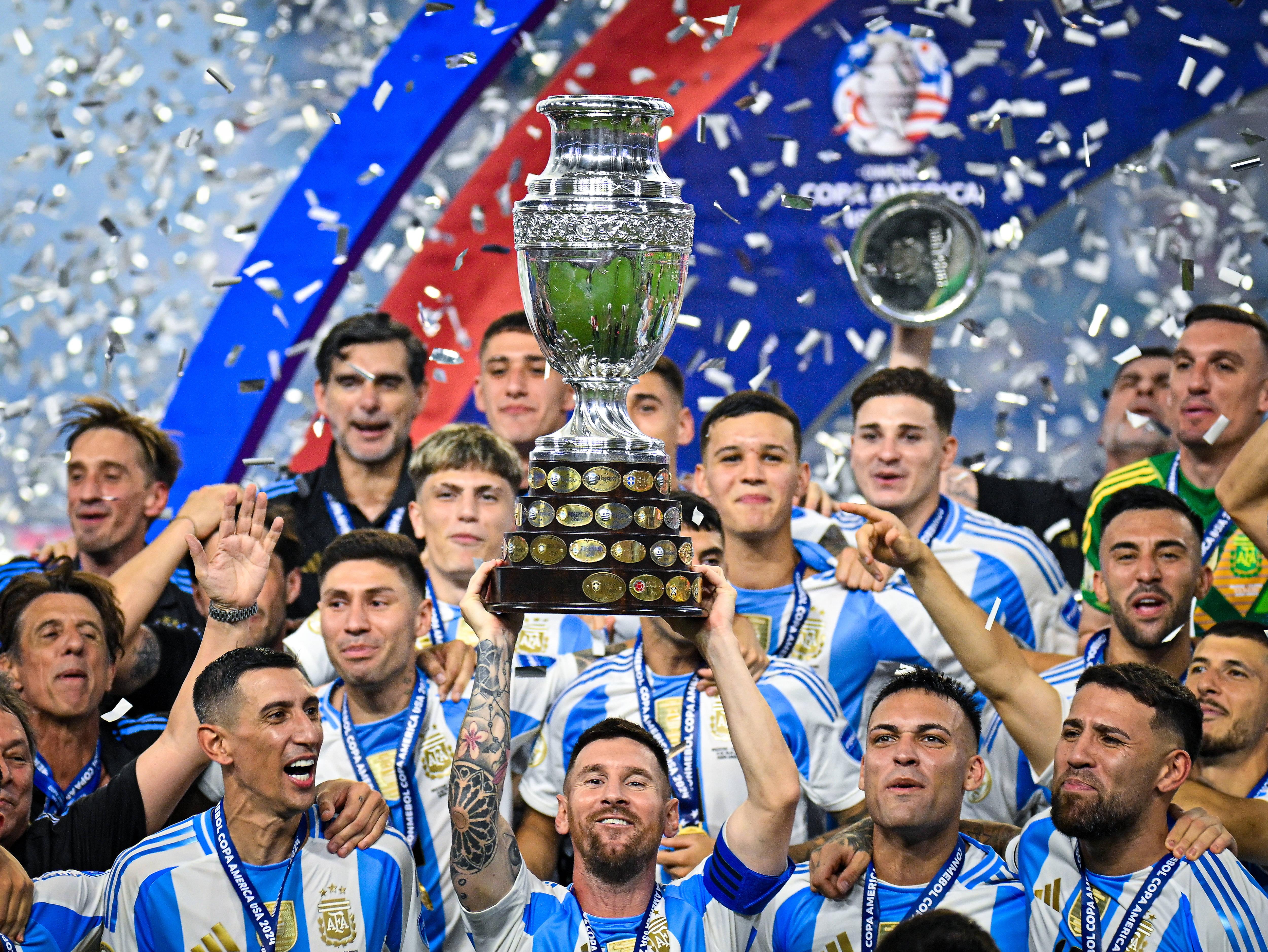 Messi venceu a Copa América em 2024