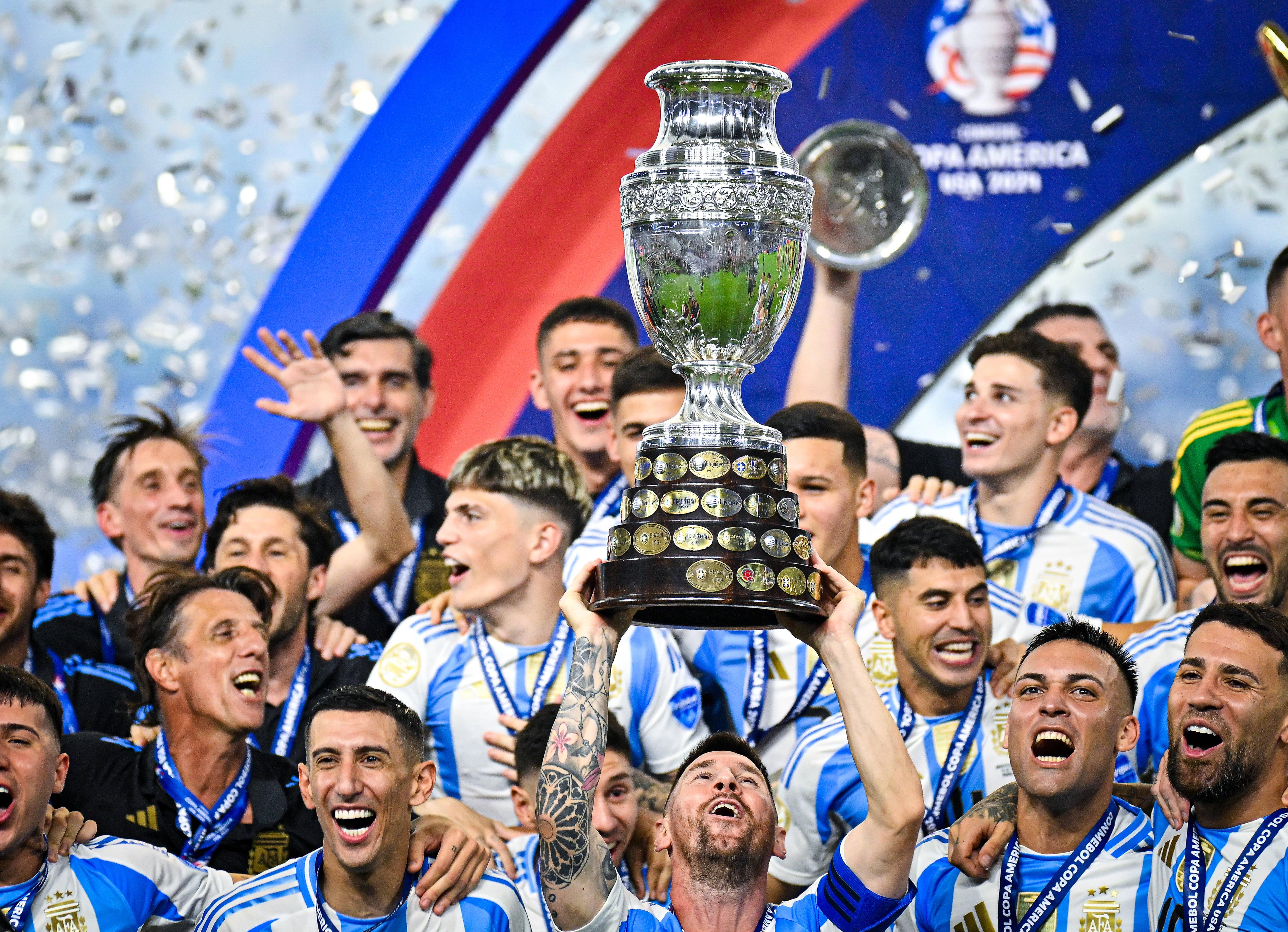 Messi venceu a Copa América em 2024