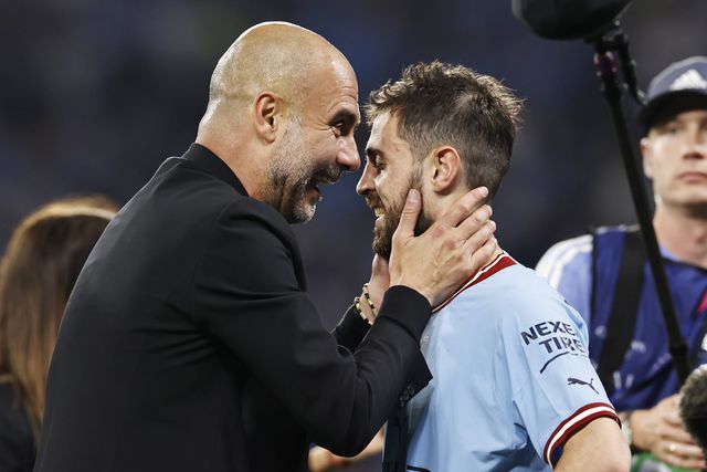 Guardiola e Bernardo Silva  -Foto: ANP/IMAGO
