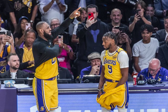 Bronny James enviado para a equipa secundária dos Lakers