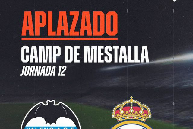 Liga adia Valência-Real Madrid e mais quatro jogos