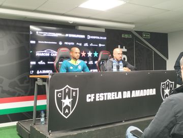 Estrela acredita na surpresa frente ao Sporting: «Ninguém nos leva a mal se pudermos aproveitar a instabilidade...»