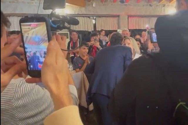 Rui Costa recebido em grande em Viseu