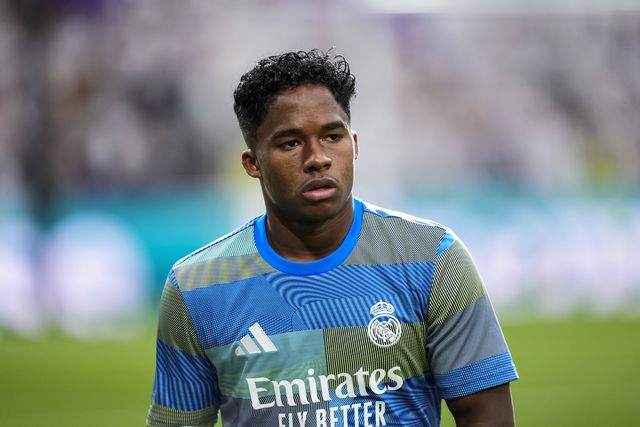 Endrick, avançado do Real Madrid