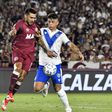Toto Salvio ao serviço do Lanús (IMAGO)