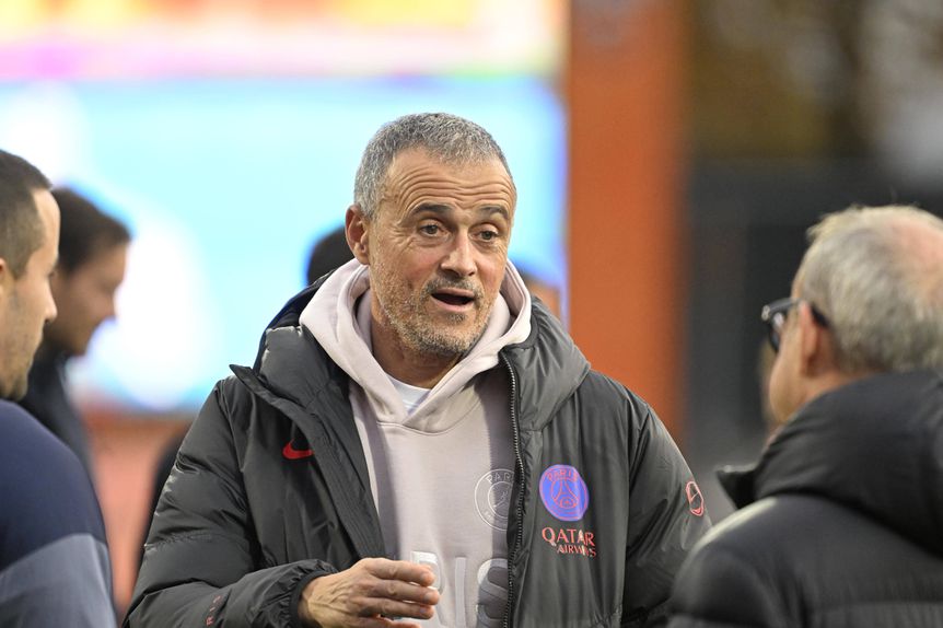 Luis Enrique, treinador do PSG