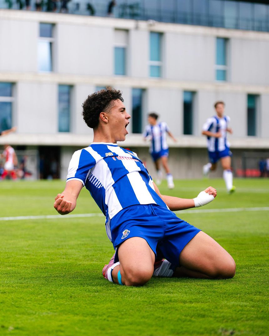 Eduardo Ferreira tem estado em alta nos juniores portistas - Foto: D. R.
