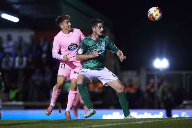 O Puerto de Vega resistiu até ao intervalo, mas acabou eliminado da Taça do Rei pelo Celta de Vigo