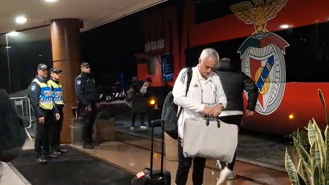 A chegada do Benfica ao Norte