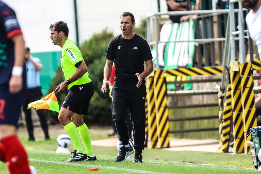 João Gião prepara duelo com o Feirense marcado para este sábado - Foto: SPORTING CP