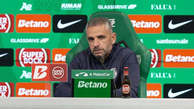 Rui Borges explica papel de João Simões no Sporting-Alverca
