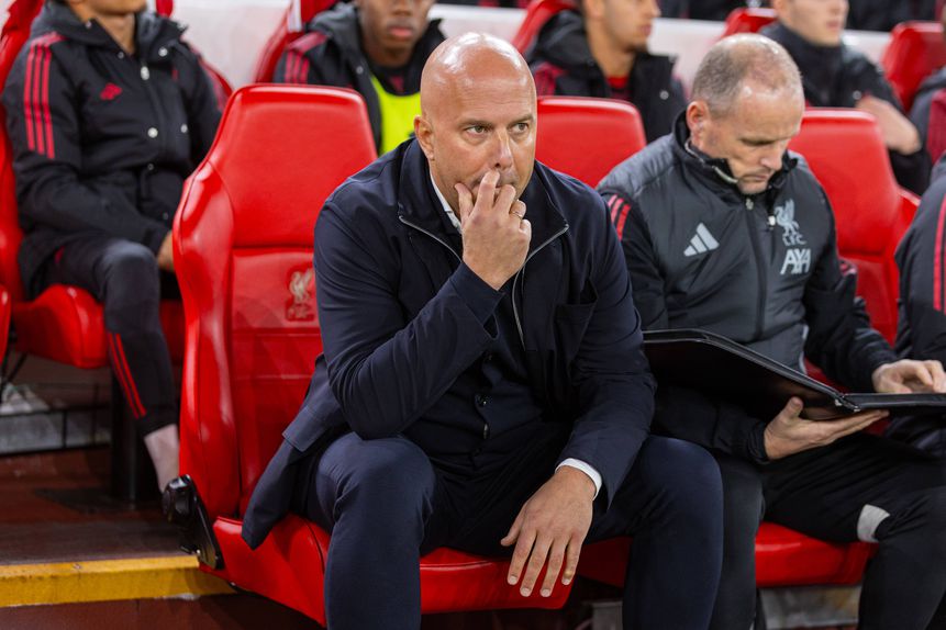 Arne Slot, treinador do Liverpool