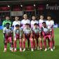O onze do Sporting que iniciou o jogo frente ao Casa Pia. Foto Miguel Nunes