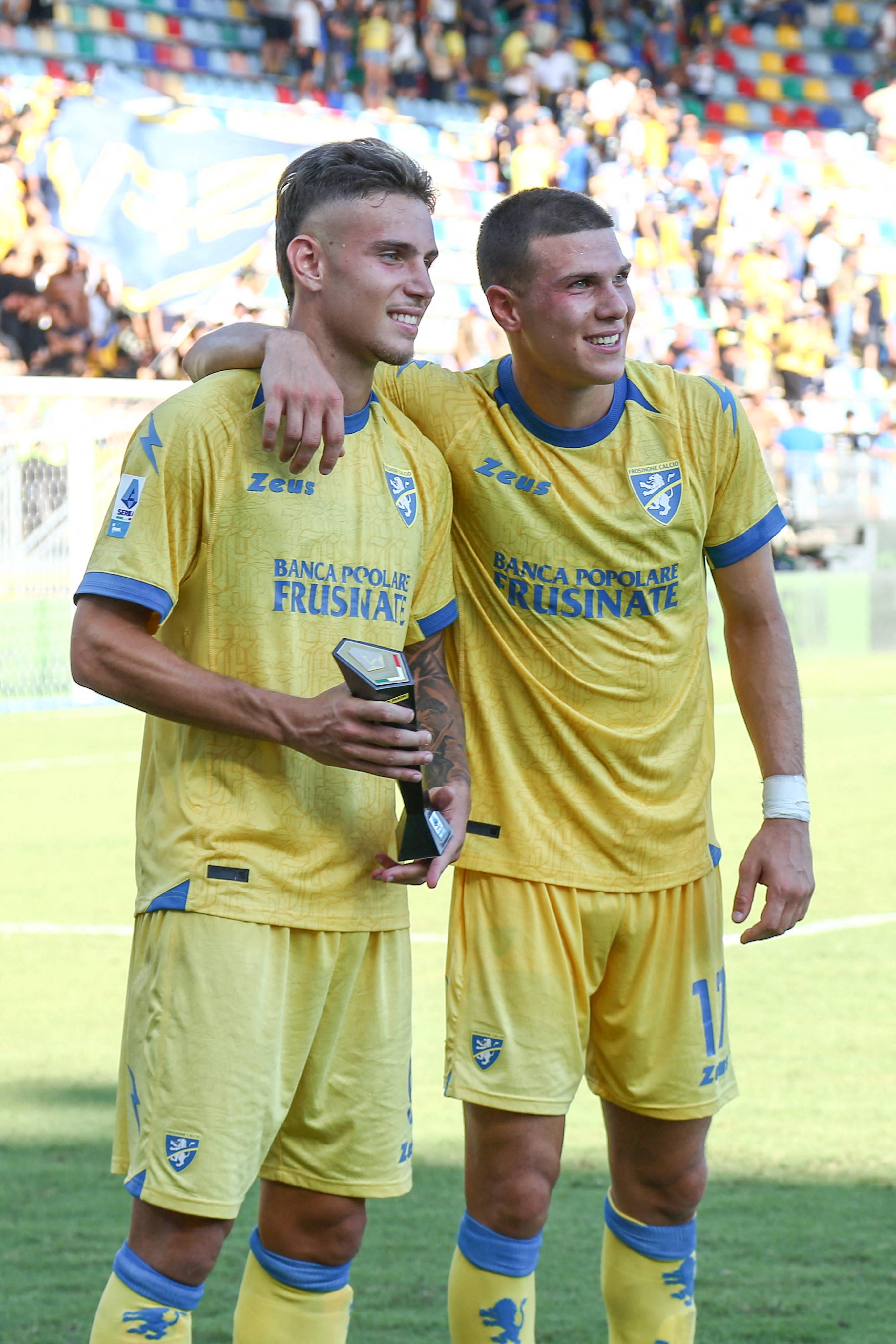 14 golos - Antonio Raimondo e Giorgi Kvernadze (Frosinone): 9 + 5 golos. Foto IMAGO