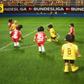 Duelo entre Bayern e Dortmund também foi jogado em versão 'brinquedo'