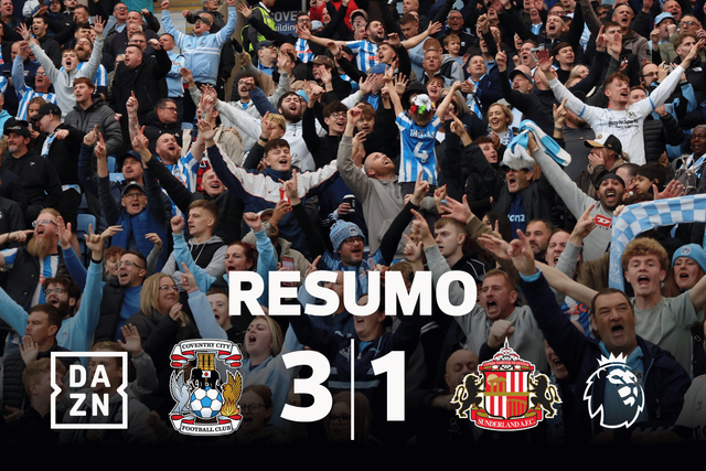 Coventry vence Sunderland e afunda (ainda mais)... o Manchester United (resumo)