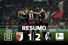Reviravolta para colar-se aos líderes: este Friburgo é mesmo de Champions (resumo)