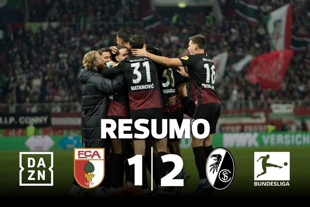 Reviravolta para colar-se aos líderes: este Friburgo é mesmo de Champions (resumo)