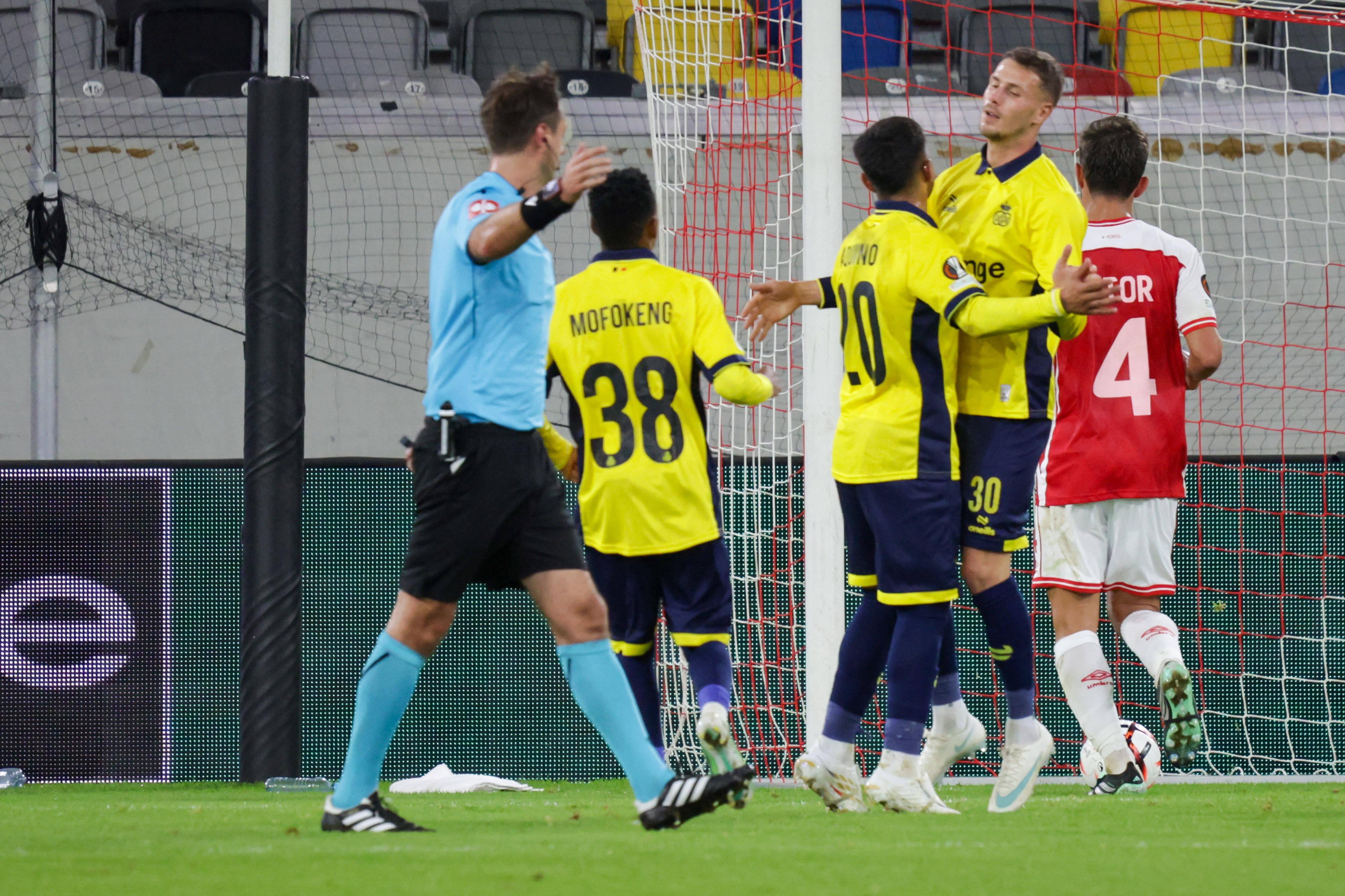 14 golos - Relebohile Mofokeng e Raul Florucz (Union Saint-Gilloise): 5 + 9 golos. Foto IMAGO