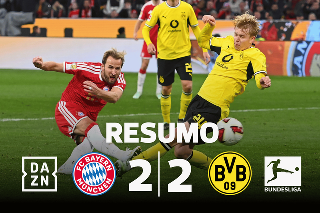 Der Klassiker teve herói português para o Dortmund (resumo)