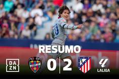 Grimaldo abriu caminho e Atlético voa na LaLiga (resumo)