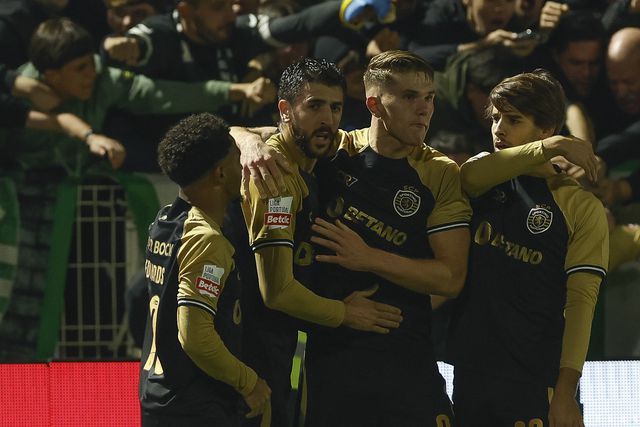 VÍDEO: os bastidores da vitória do Sporting em Portimão