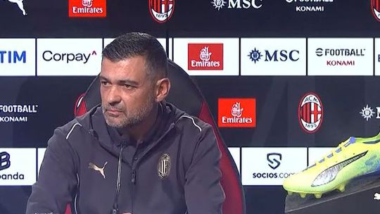 Conceição apresentado no Milan: «O Francisco em casa é filho, no campo é adversário»