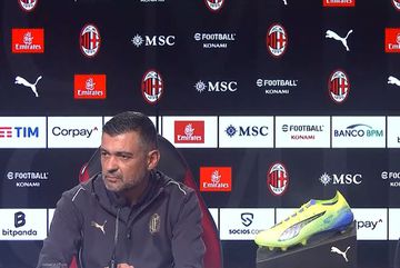 Conceição apresentado no Milan: «O Francisco em casa é filho, no campo é adversário»