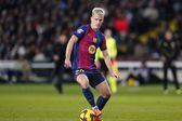 Dani Olmo em ação com a camisola do Barcelona