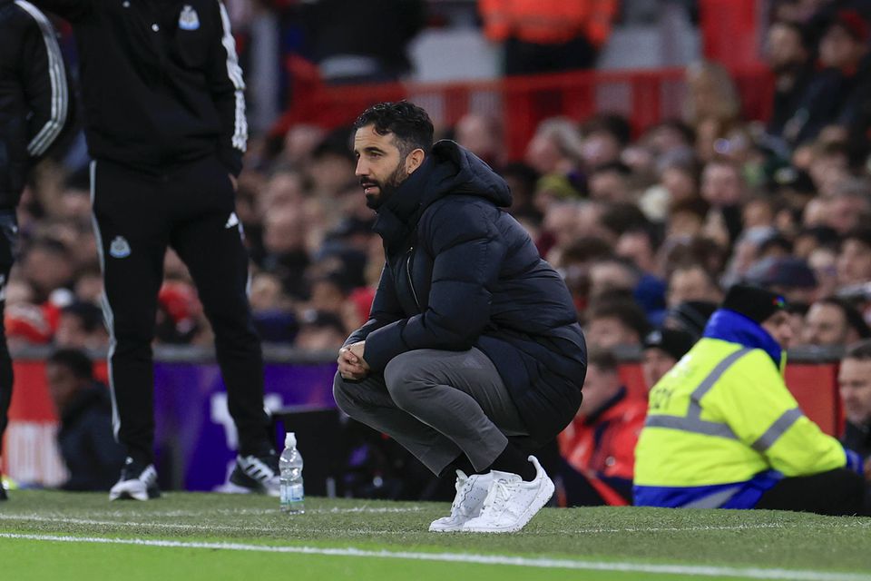 Ruben Amorim não esconde a preocupação pelo mau momento do Manchester United