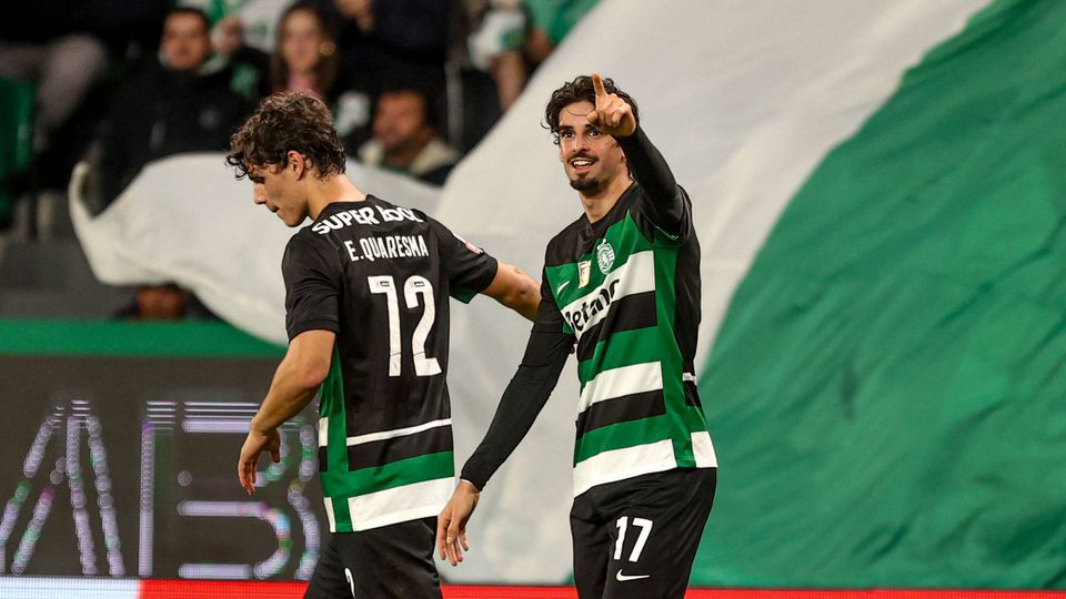 Sporting: Trincão e Bragança apontados ao Milan de Conceição