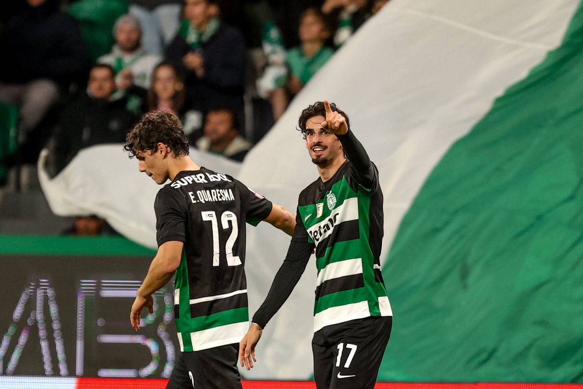 Sporting: Trincão e Bragança apontados ao Milan de Conceição