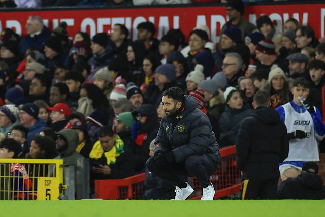 Ruben Amorim, treinador do Manchester United