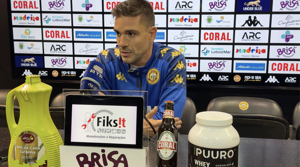 Tiago Margarido espera um Vitória pressionado. -Foto: CD NACIONAL