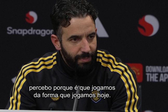 Amorim relativiza deslize, mas admite: «Faltou-nos qualidade»