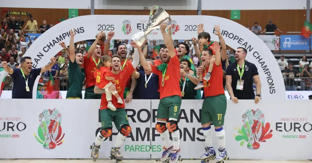 Portugal recuperou o título Europeu de hóquei em patins em 2025