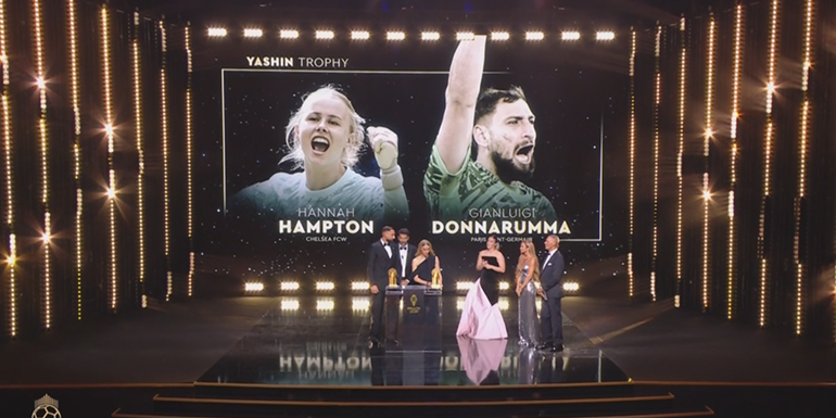 Ballon d’Or 2025: Donnarumma and Hampton Win Best Goalkeeper (Yachine Trophy)