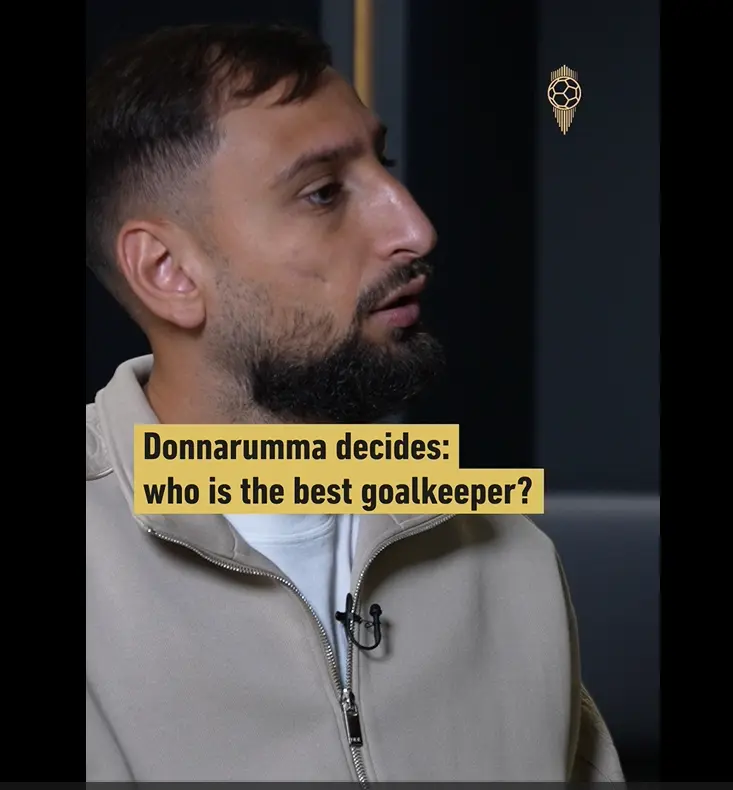 Donnarumma decides who's the best goalkeeper