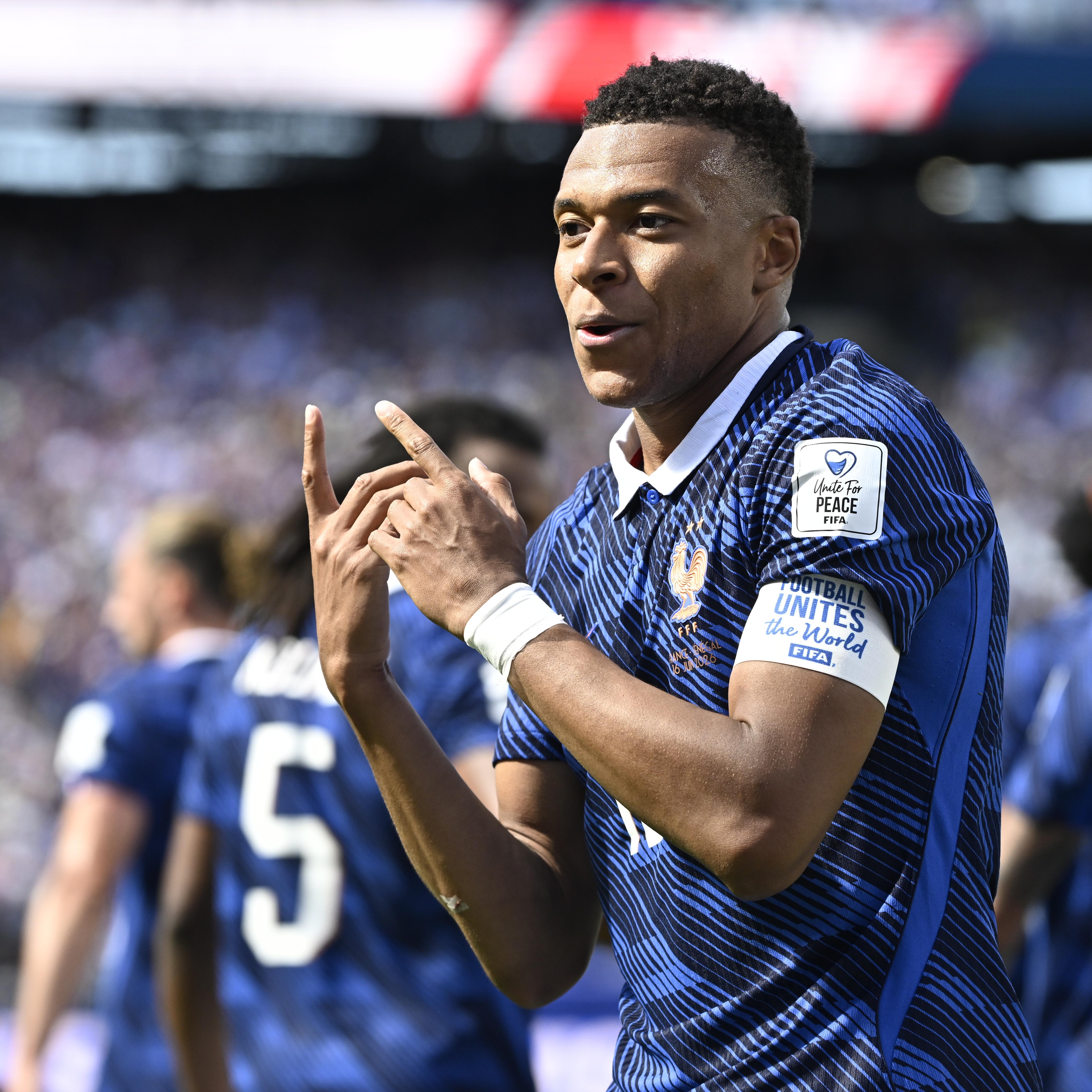 Kylian Mbappé, France’s all-time top scorer