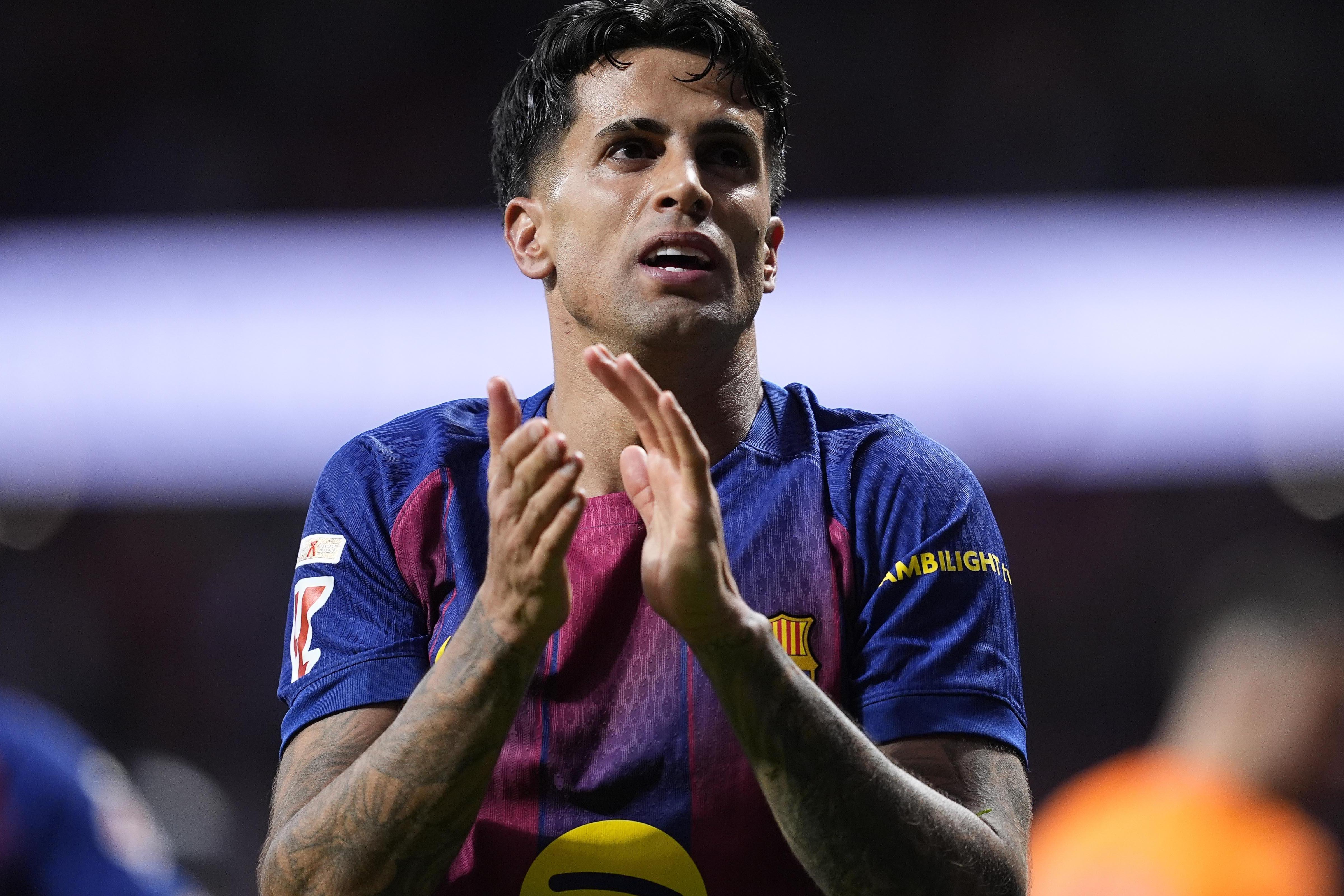Back for good: João Cancelo returns to Barcelona on a permanent basis