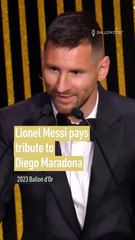 Lionel Messi - 2023 Tribute to Maradona