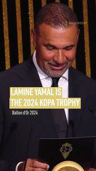 Lamine Yamal - 2024 Men's Kopa Trophy